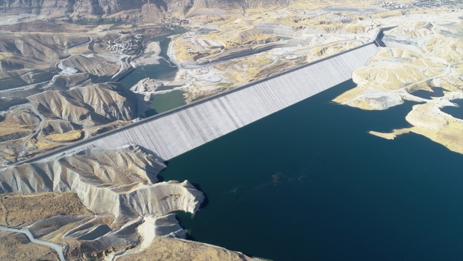 Ilısu Barajı enerji üretimine hazırlanıyor